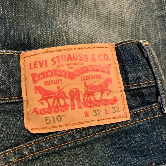 Levi Strauss Men’s 510 Denim Jeans Size 32 - Picture 2 of 6